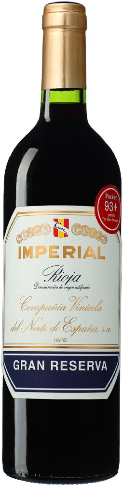 Вино "Куне Империал Гран Ресерва Риоха ДОК" 2012 0,75л красное 14% Сухое