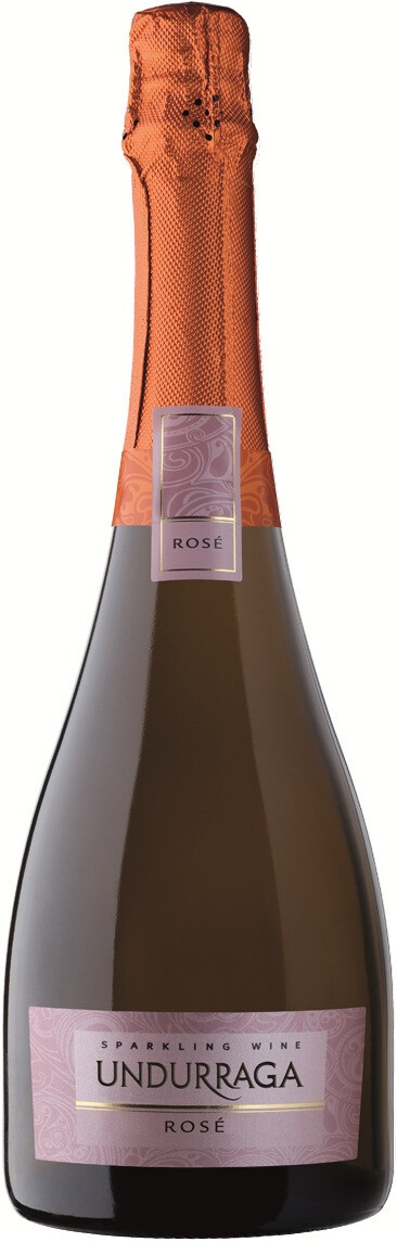Вино игристое "Ундуррага Брют Розе ДО розовое, брют, 12%,  Чили"