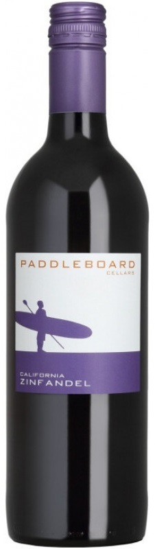 Вино "Падлбоард Зинфандель", 2020, 0,75л красное 14,5% сухое 